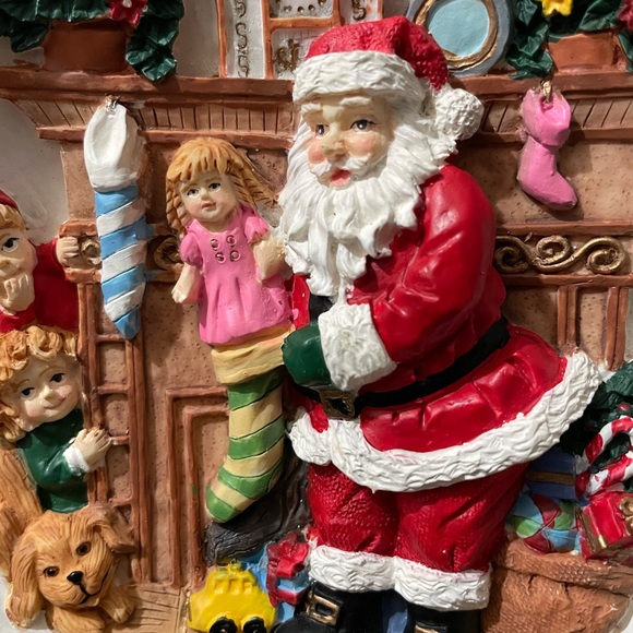 Christmas 3D Plate Santa - Picture 2 of 9